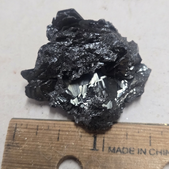 Shiny Metallic Hematite Mineral Specimen
